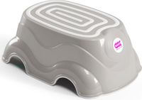 OkBaby Herbie Opstapkrukje met antislip rubber - grijs