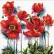 Needleart World Volledige Borduurpakketten Volwassenen - Voorbedrukt - Poppies