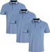 Jack & Jones Heren poloshirt 3 pack Paulos - Slim Fit - Katoen - Korte mouw - Polokraag - Effen - Knopen - Regular Fit - XL