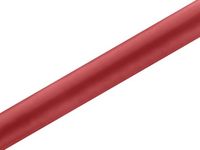 PartyDeco Satijn breed op rol rood (9 mtr)