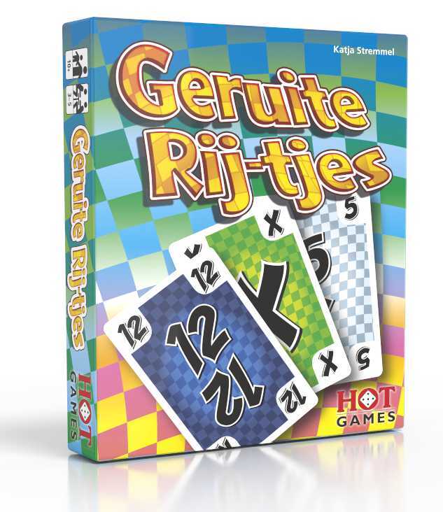 HOT Games Geruite Rij-tjes - Kaartspel