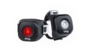 Knog Blinder MINI Dot Twin Feu arrière + Feu avant Set Noir LED USB Rechargeable