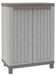 Armoire à 2 portes, imitation bois, avec 1 étagère réglable, dimensions : 68 x 39 x 91,5 cm