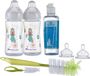 Bebeconfort Emotion PP Drinkfles - 2 stuks + Vaatwasvloeistof + Flessenborstel - 0-12m - Wit