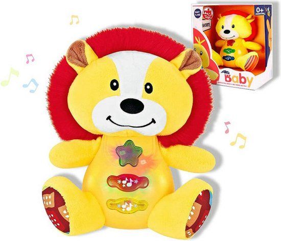 REIG - Muzikale Knuffel Reig Leeuw - Multi Colour