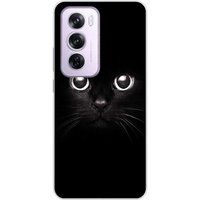 Oppo Siliconen hoesje - ontwerp yeux de chat