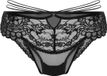 Hunkemöller Dames Lingerie Brazilian Sabrina - Zwart - maat XS