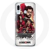 Maniacase Hoesje voor Samsung Galaxy A20 La Casa De Papel kunst poster