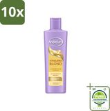 Andrélon Stralend Blond Shampoo - 250 ml - Grootverpakking - 10 stuks