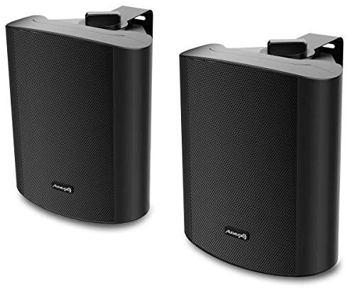 Audibax Pícolo PR-52 Black Paar luidsprekers 100 W stereo met houder