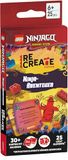 LEGO® ReCreate Karten - Ninja-Abenteuer: mit LEGO-Elementen