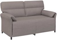 vidaXL 2-Zits Sofa Taupe 158 x 83 x 95 cm