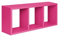 Homemania Tristano Wandrek voor woonkamer, slaapkamer, kantoor, MDF, Fuxia, 70 x 30 x 15,5 cm
