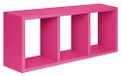 Homemania Tristano Wandrek voor woonkamer, slaapkamer, kantoor, MDF, Fuxia, 70 x 30 x 15,5 cm