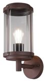 WatioWave Wandlamp Aluminium Oxid TANARO E27 IP44