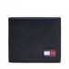Tommy Hilfiger Billfold Portemonnee Leer Zwart Unisex Volwassenen