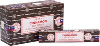 Satya Cinnamon Incense Sticks - Box of 12 Packs