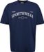 Hummel Hmlloose Tee S/S Club Sportswear 229841 T-shirt voor heren, korte mouw, ronde hals, regular fit, katoen, Dress Blues, XS