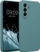 kwmobile telefoonhoesje geschikt voor Samsung Galaxy A37 5G - TPU backcover met siliconen coating - Smartphone case in Arctische nacht