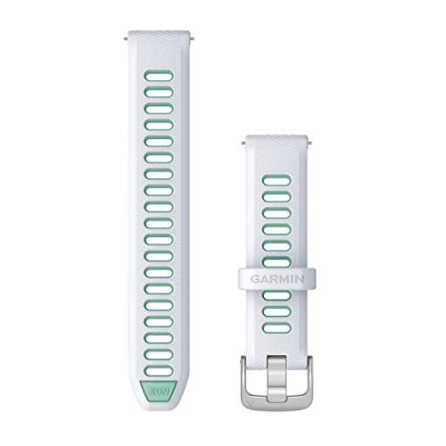 GARMIN Bandje met snelsluiting 18mm Whitestone/Tidal blue
