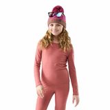 Smartwool Classic Merino Blend Crew Lange Mouwen Basislaag Roze 140 Vrouwen