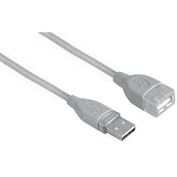 Hama Extension Cable, USB A Plug - USB A Socket, 0,5 m