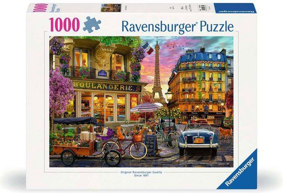 Ravensburger Parijs in het eerste licht Puzzel 1000 stukjes