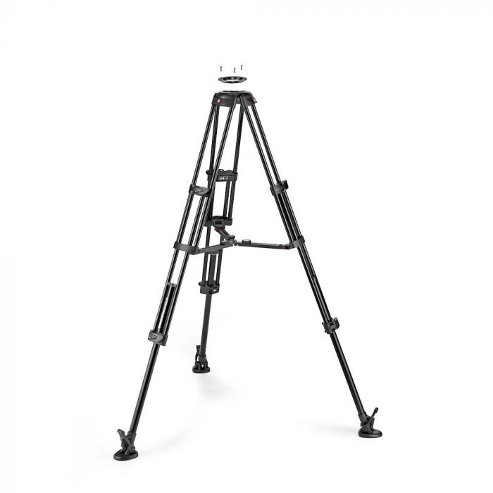 Manfrotto Alu Twin MS Tripod 100/75mm - MVTTWINMA