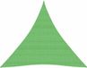 vidaXL Zonnezeil 160 g/m² 4,5x4,5x4,5 m HDPE Lichtgroen