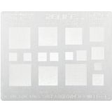 Relife Tamis BGA RL-044, Universel (0.3 / 0.35 / 0.4 / 0.5, 0.12mm)