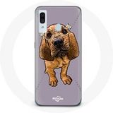 Maniacase Hoesje voor Samsung Galaxy A20e Beagle Hondenrace Cartoon