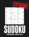 Extreme Sudoku: 200 Hardest Sudoku Puzzles for Adults, SER 8.5 to 9.0 Rated, Four Per Page, Answers in Back