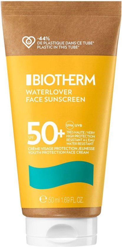 Biotherm Cr&#232;me Waterlover Face Suncreen - Zonnebrand - 50 ml