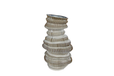Vaas Modern S bruin/creme aardew 16,5x1