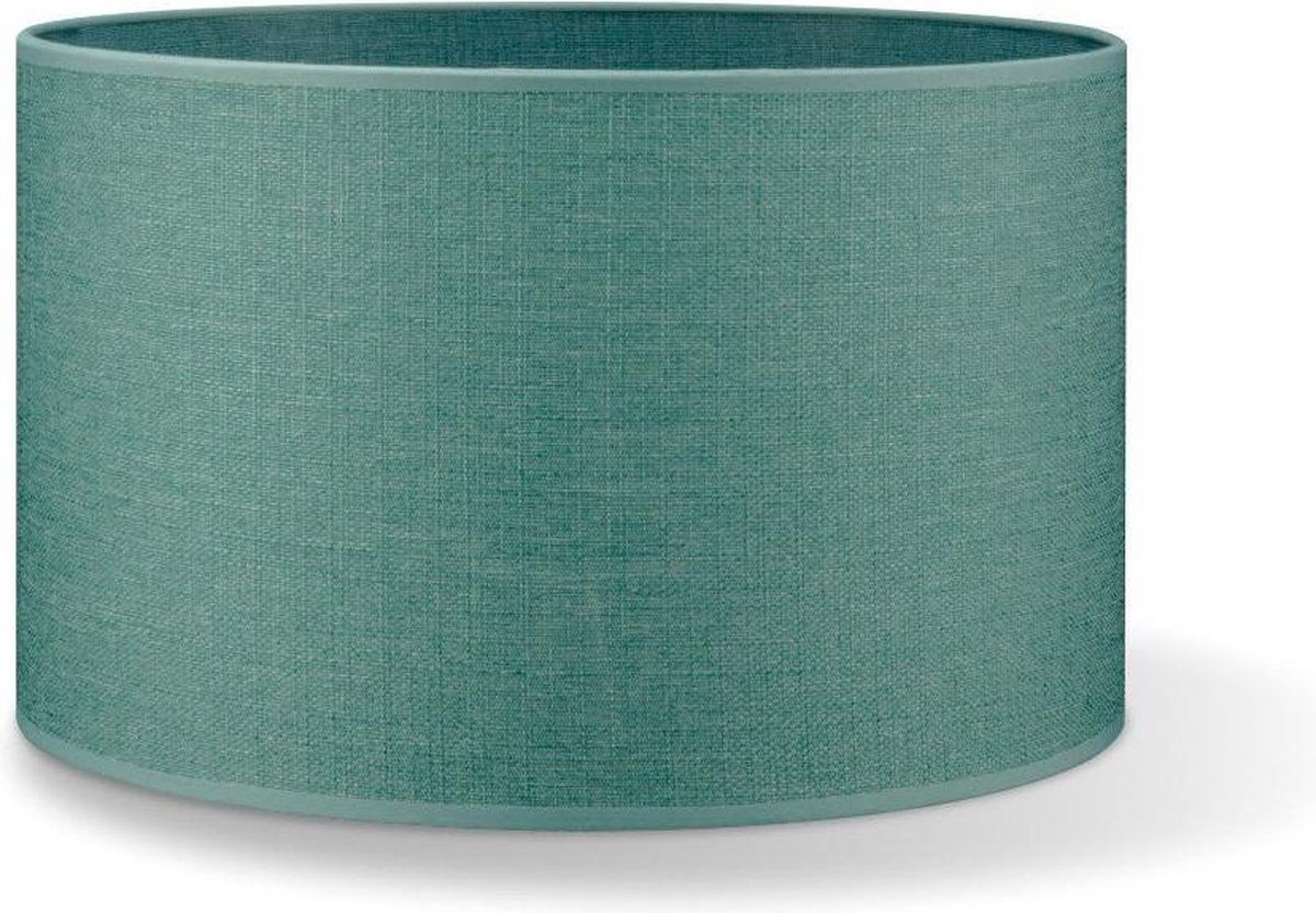 Home Sweet Home Lampenkap Canvas 35 - turquoise