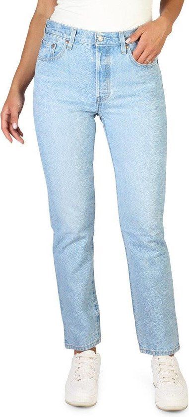 Levi's 501 Crop Jeans Blauw - Vrouwen - W29/L30