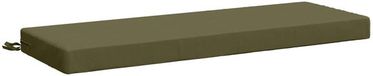 vidaXL Bankkussen SOEST 100% Polyester Olijfgroen 110 x 40 x 8 cm
