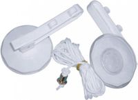 Brunner POPS Wasrek met Zuignappen - Uittrekbaar tot 90 cm - Lichtgewicht - Voor Caravan, Camper of Badkamer - Ruimtebesparend - Geschikt voor Binnen en Buiten