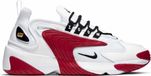 Nike Zoom 2K Heren Sneakers - White/Black-Gym Red-White