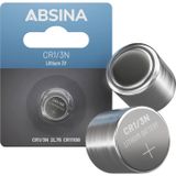 Absina Knoopcel CR 1/3 N 3 V 1 stuk(s) Lithium