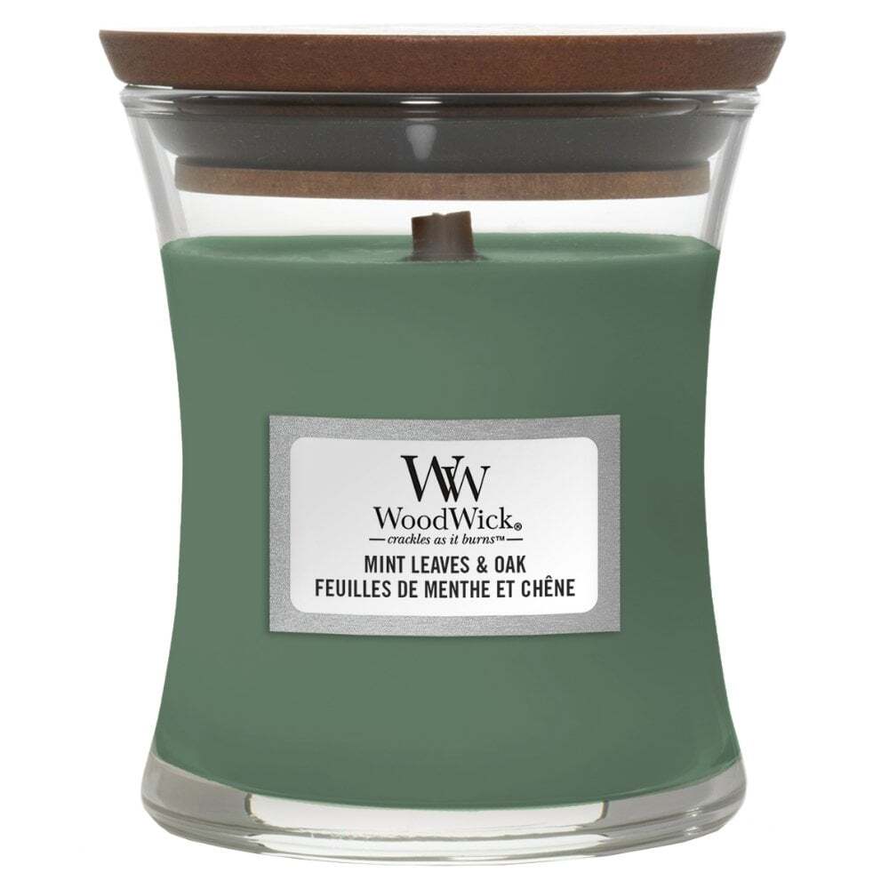 Woodwick Mint Leaves & Oak