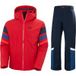 Helly Hansen Ensemble de ski Panoramic Ins, homme, rouge/bleu