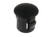 RS PRO Blindstop gat Ø 6 mm, zonder schroefdraad, nylon 66, diameter 7,8 mm, zwart, verpakking van 25 stuks