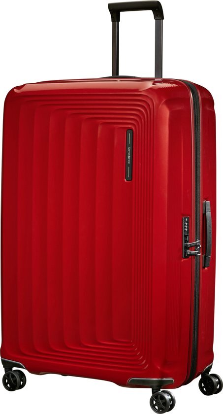 Samsonite Samsonite Nuon Spinner 81 Exp metallic red Harde Koffer Rood