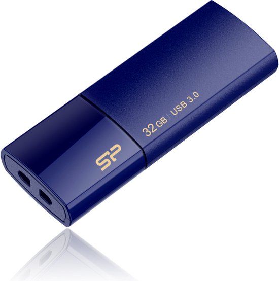 Silicon Power Blaze B05 USB 3.1 Flash Drive - 32GB - Blue