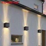 SUNMEIYI 12W LED Wandlamp Buiten Waterdicht IP65 - Veranda Tuin Wandlamp - Blaker - Balkon - Terras