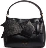 Ted Baker Handtas Ssansa Knot Bow Mini Top Handle Bag Black