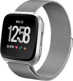 By Qubix - Compatible Fitbit bandje - Zilver