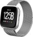 By Qubix - Compatible Fitbit bandje - Zilver