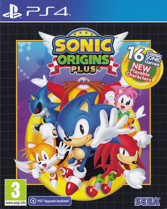 Sega Sonic Origins Plus PS4